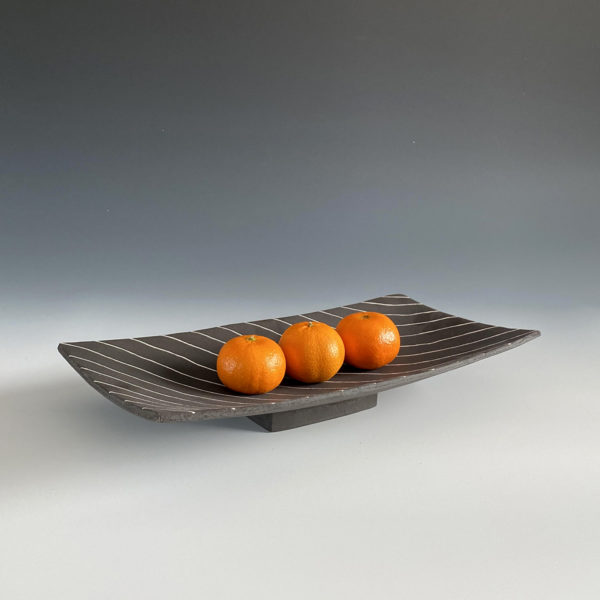 Black Minimalist Fruit Platter