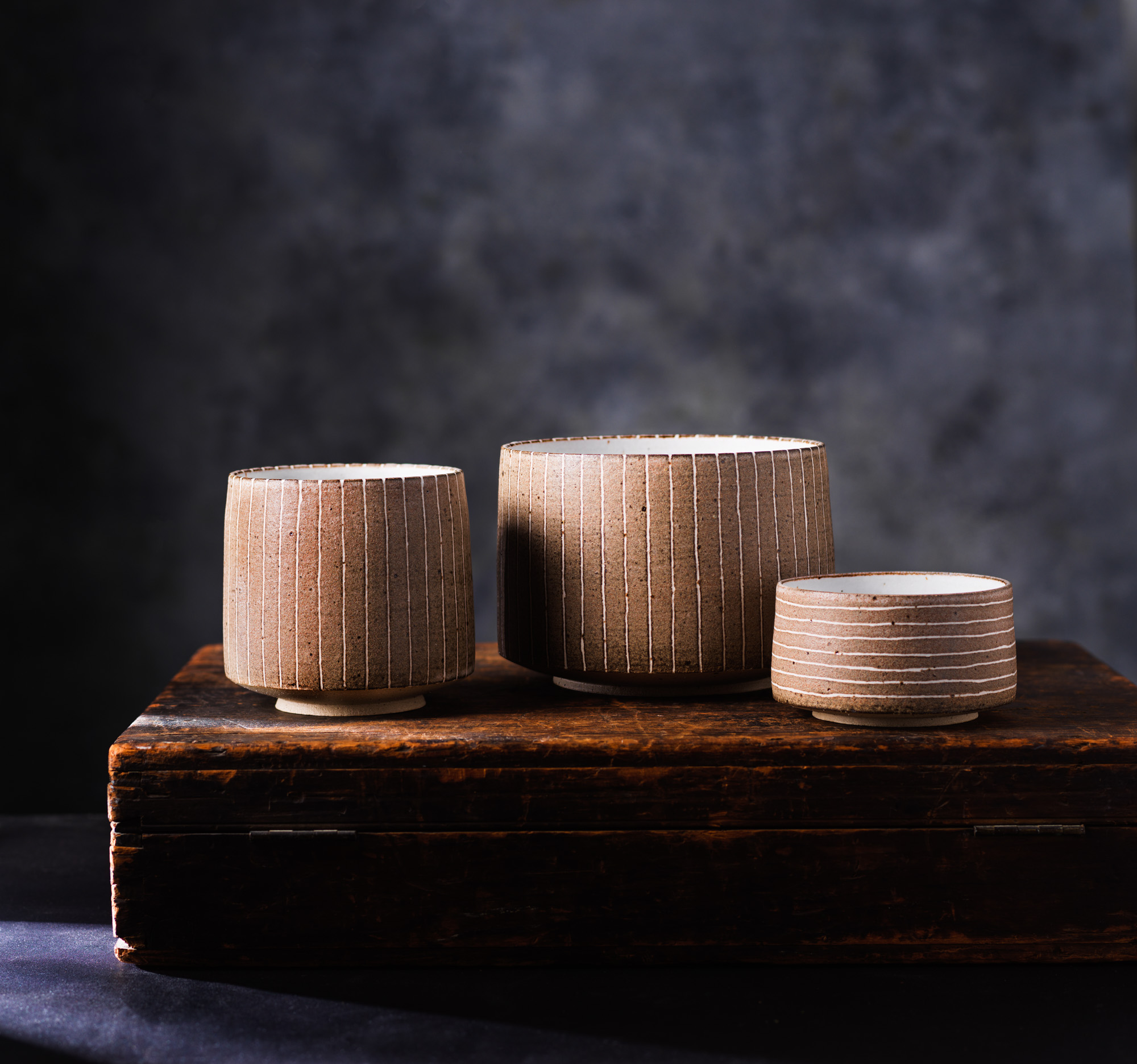 The Beauty of Simplicity. Brown Minimalist Tableware