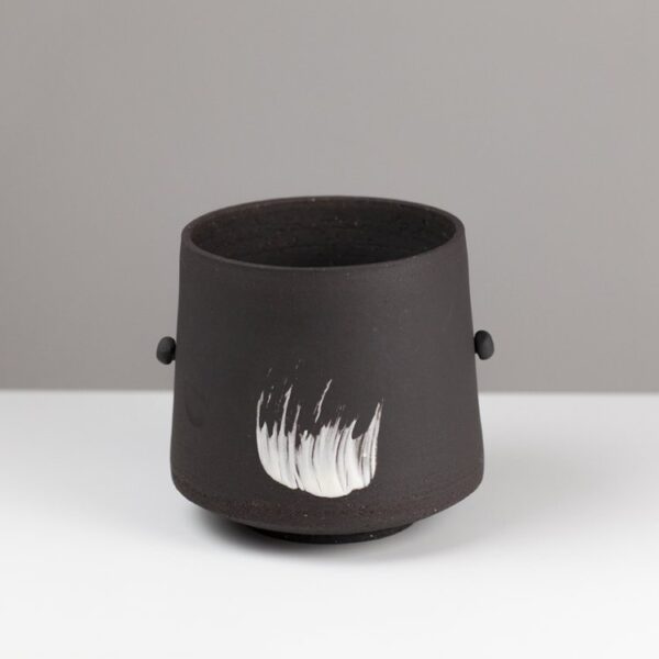 Black industrial vessel with movable "handles" - Image 3