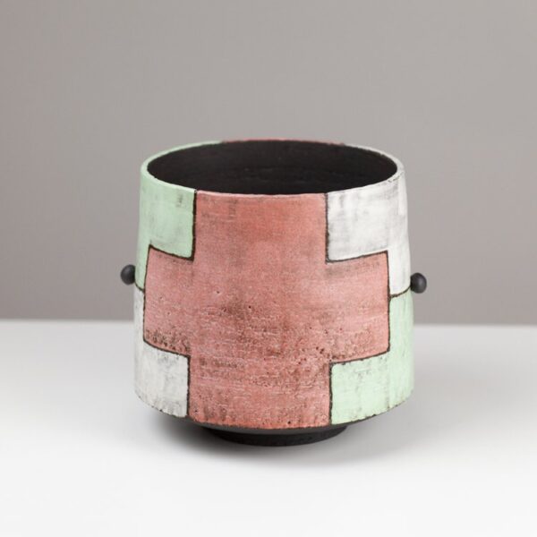 Black vessel with movable "handles" - Image 4