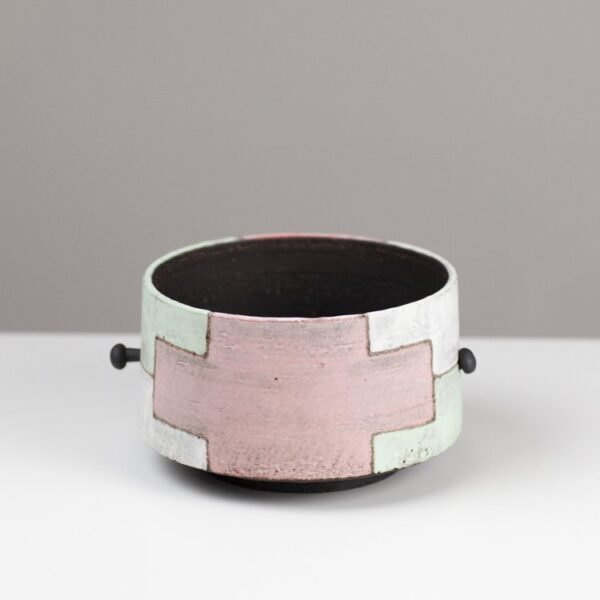 Black vessel with movable "handles" - Image 2